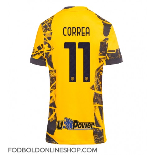 Inter Milan Joaquin Correa #11 Tredjetrøje Dame 2024-25 Kortærmet